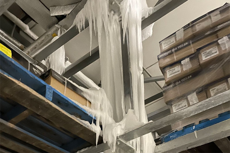 Prevene Ice Build-Up in Cold Rooms