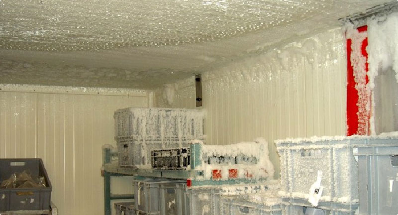 Cold Room Frost Buildup
