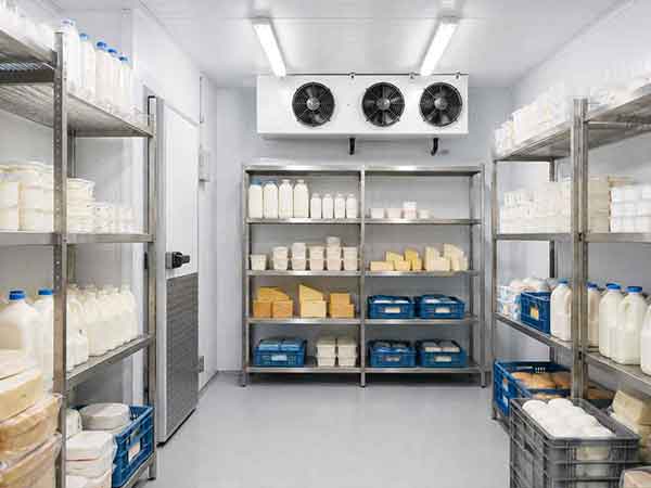 Dairy Products of Chiller Rooms