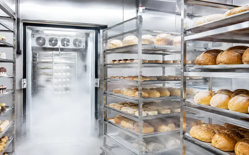 Bakery Products blast freezer room