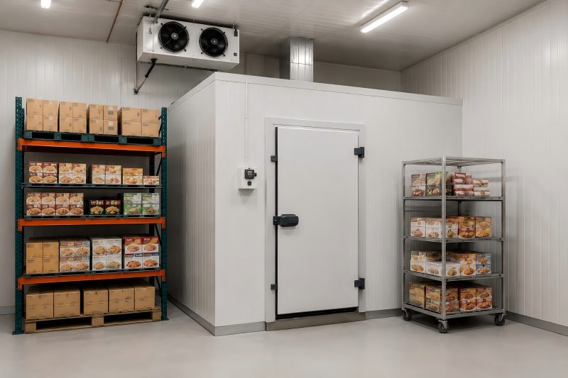 Indoor Walk-In Freezer Cold Room