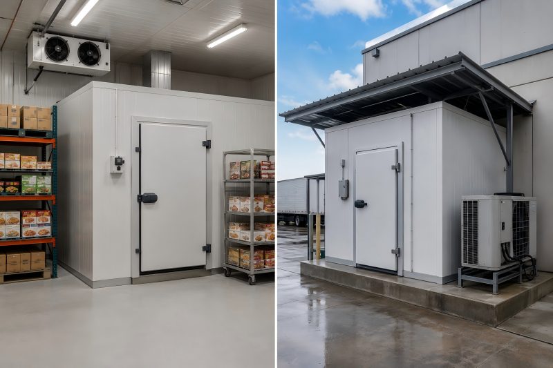 Indoor vs Outdoor Walk-In Freezer Cold Room
