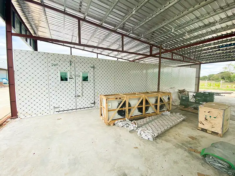 Our Project Blast Freezer Room Project in South Africa