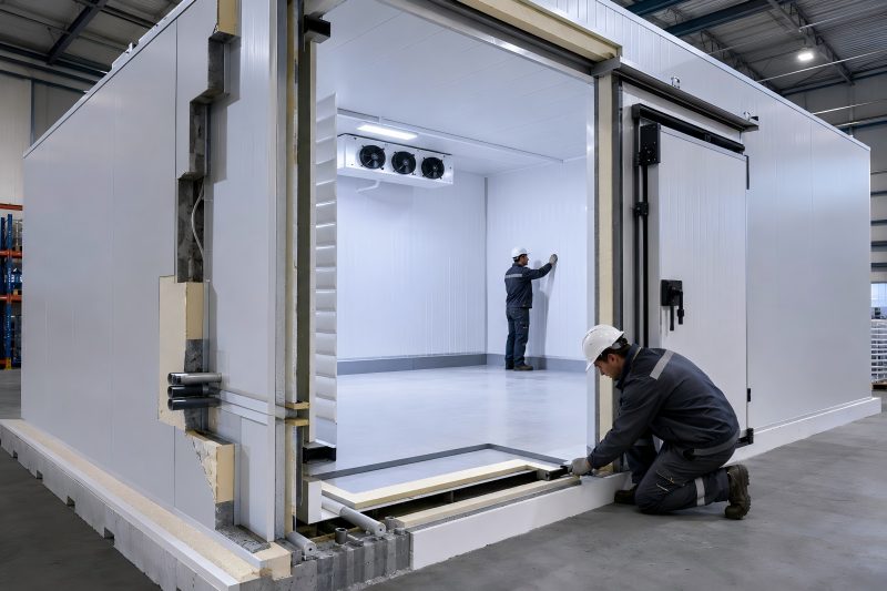 Prevent Cold Bridges in Freezer Room