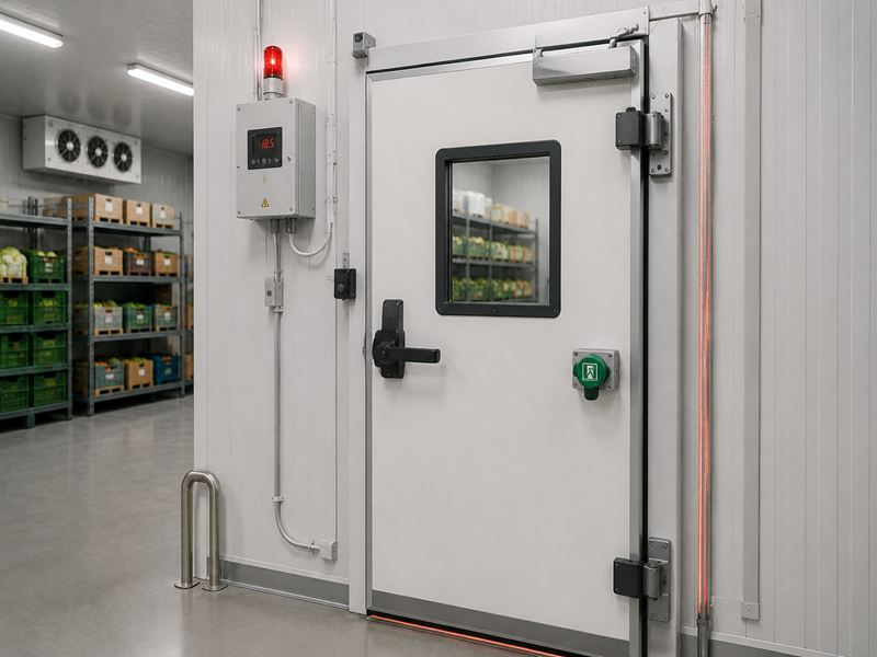 Additional Features That Improve Chiller Room Door Performance