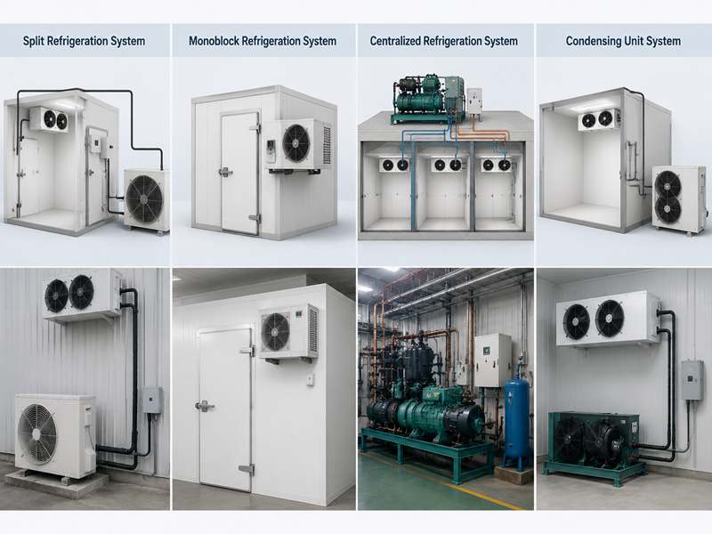 Different Refrigeration System Options for Various Applications