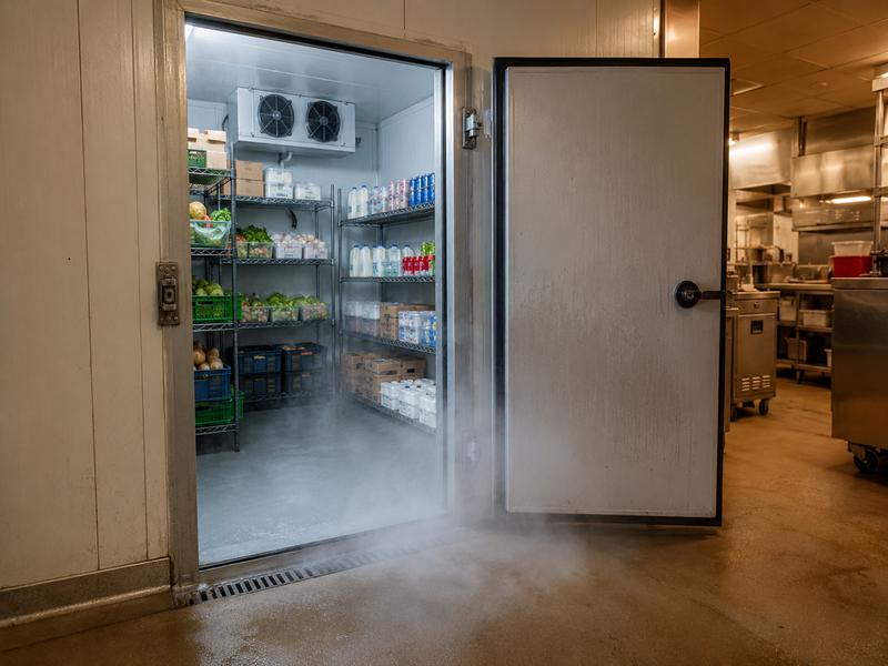 How Does Door Opening Frequency Affect Chiller Room Energy Consumption