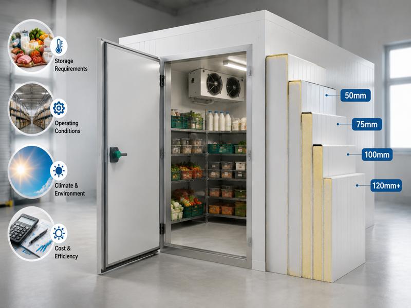 How to Select the Suitable Insulation Thickness for a Chiller Room