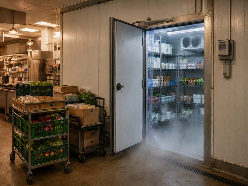 Relationship Between Door Opening Frequency and Energy Consumption