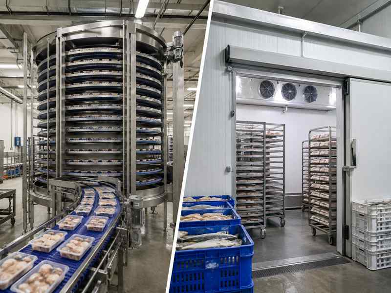 Spiral Freezer vs Blast Freezer Room Which Is More Suitable