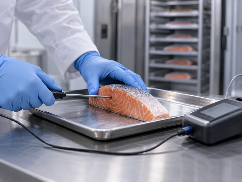 Blast Freezing Product Core Temperature Measurement