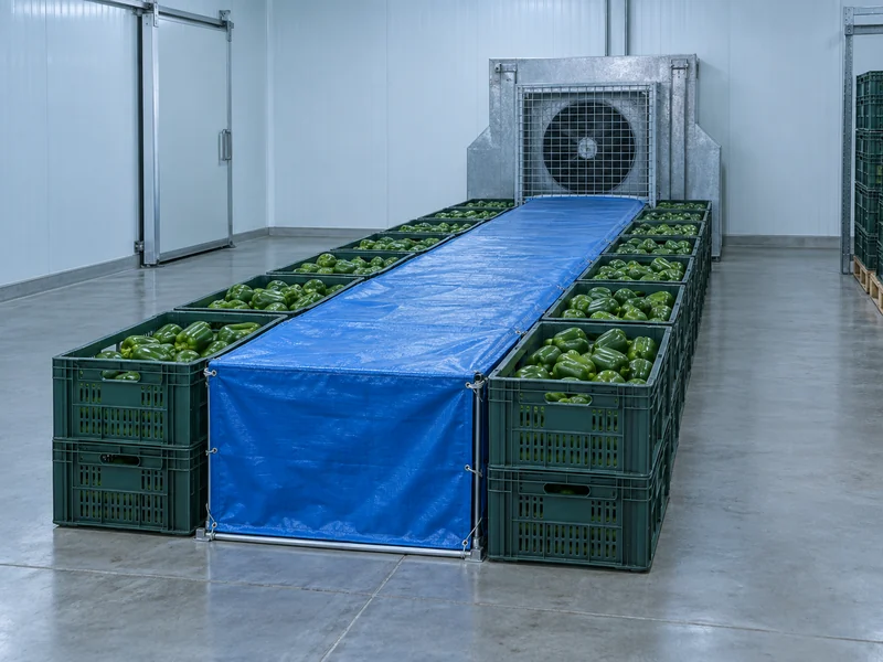 Forced Air Produce Precooling Tunnel Forced Air Produce Precooling Tunnel