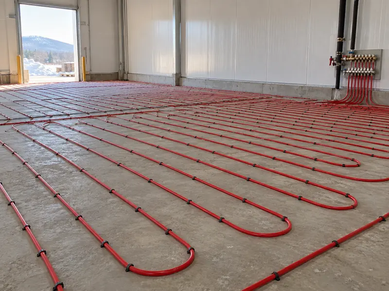 Freezer Underfloor Heating Installation Freezer Underfloor Heating Installation