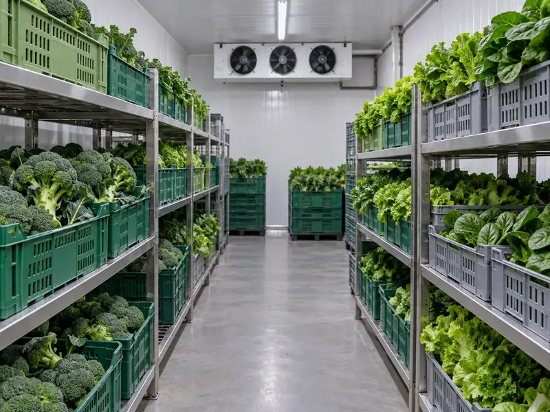 Produce Cold Storage Airflow Gaps Produce Cold Storage Airflow Gaps