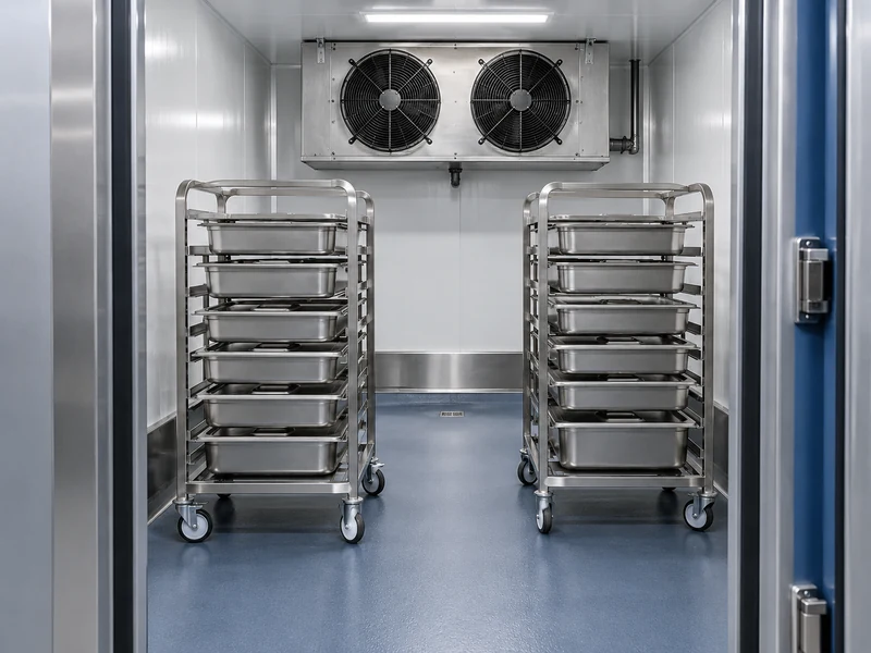 Blast Chiller Food Trolleys