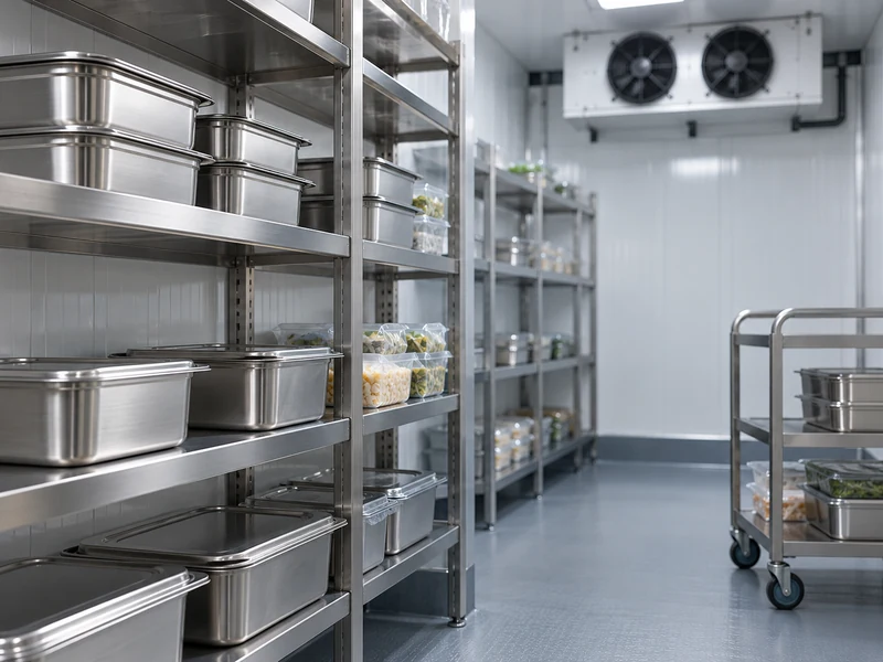 Covered Cooked Food Cold Storage Covered Cooked Food Cold Storage