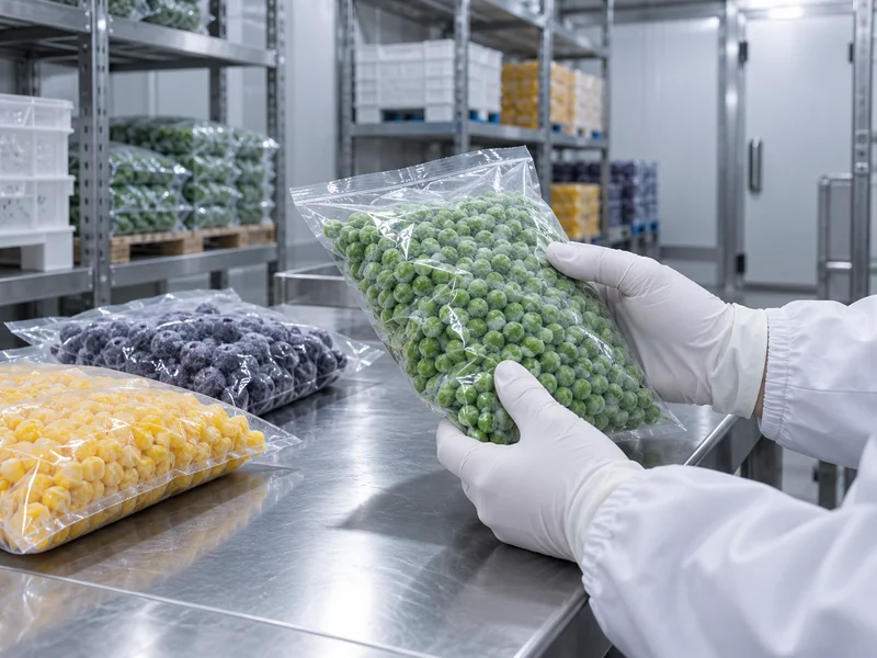 Frozen Pea Packaging Inspection Frozen Pea Packaging Inspection