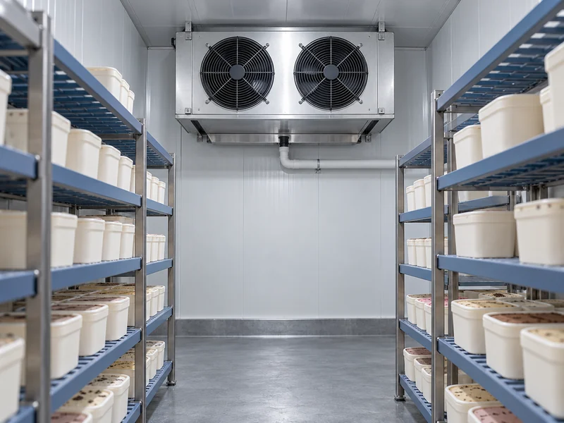 Ice Cream Freezer Evaporator And Storage