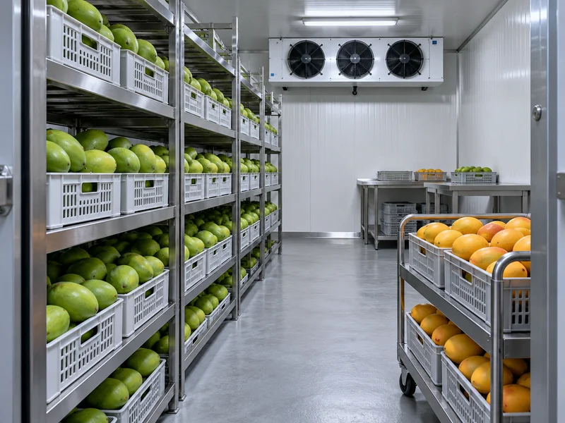 Mango Ripeness Groups In Cold Storage