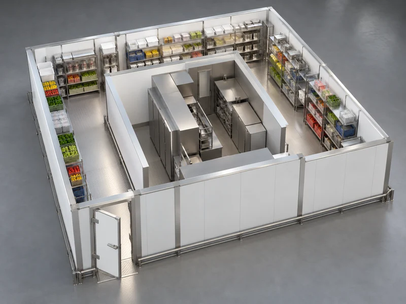 U Shaped Restaurant Cold Room Layout U Shaped Restaurant Cold Room Layout