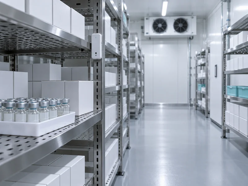 Vaccine Cartons In Monitored Cold Storage